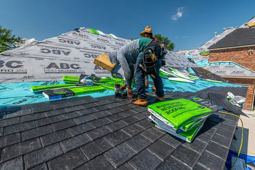 Recent roofing work by RW Roofing